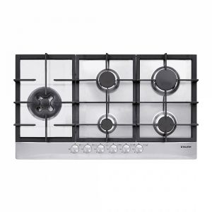 Cooktop 5 Bocas Á Gás Matrix Semiprofissional 90Cm Glem - 220V