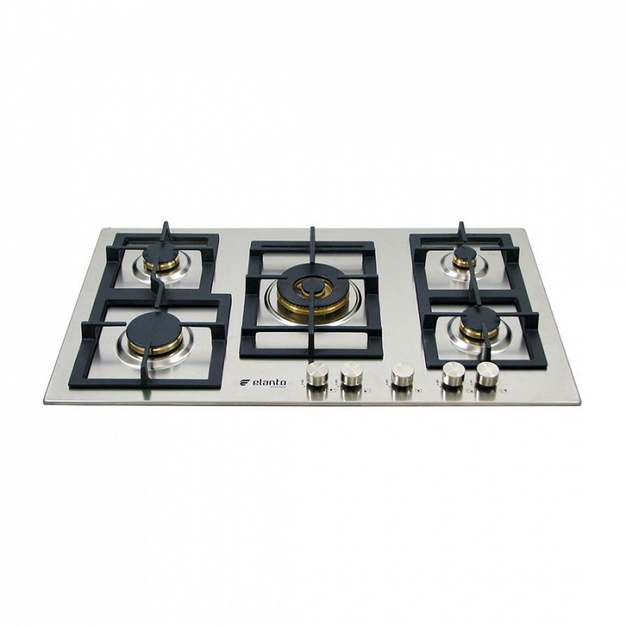 Cooktop 5 Bocas Central Á Gás Professionale 90 Cm Elanto - 220V