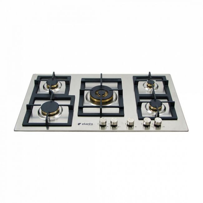 Cooktop 5 Bocas Central Á Gás Professionale 90 Cm Elanto - 220V