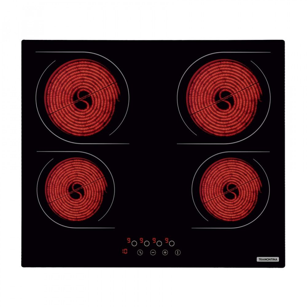 Cooktop Elétrico 4 Bocas New Square Vitrocerâmico Tramontina - 220V