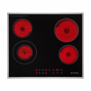 Cooktop Elétrico Vitrocerâmico 4 Bocas 60Cm Elettromec - 220V