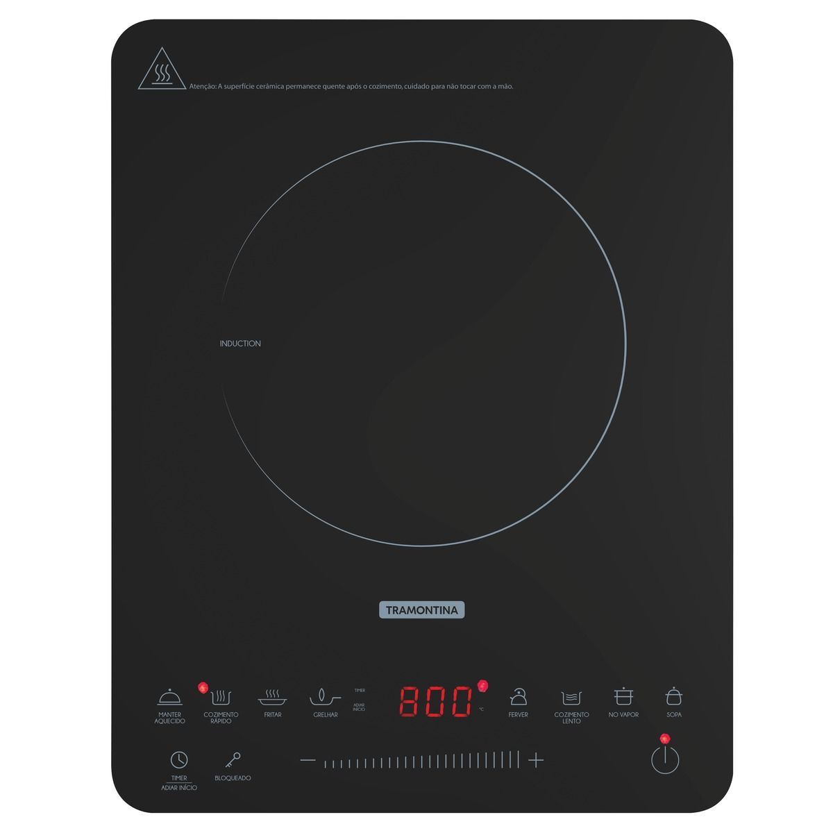 Cooktop Portátil Indução 1 Boca Slim Touch - Tramontina