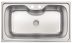 Cuba de Sobrepor Morgana Maxi 78 FX em Aço Inox com Válvula - 93801/122-Tramontina