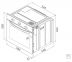 Forno Elétrico de Embutir GLASS COOK B 60 F7 220V - Tramontina