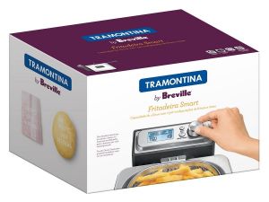 Fritadeira Elétrica Tramontina by Breville Smart em Aço Inox 7 Funções 4 L