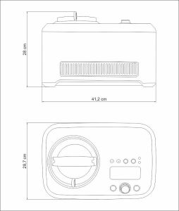 Sorveteira Tramontina by Breville Express em Aço Inox 12 Funções 1 L